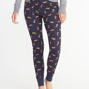 Old Navy Holiday Dachshund Leggings